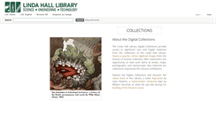 Desktop Screenshot of lhldigital.lindahall.org